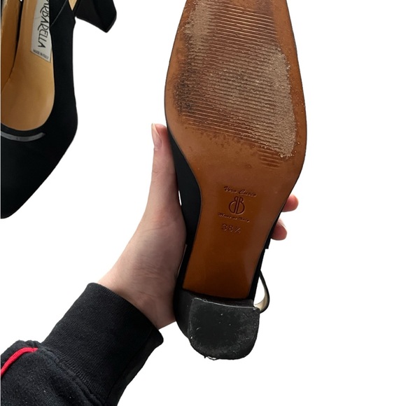 🖤Black Barbarella Kitten Heels🖤 - Picture 5 of 5